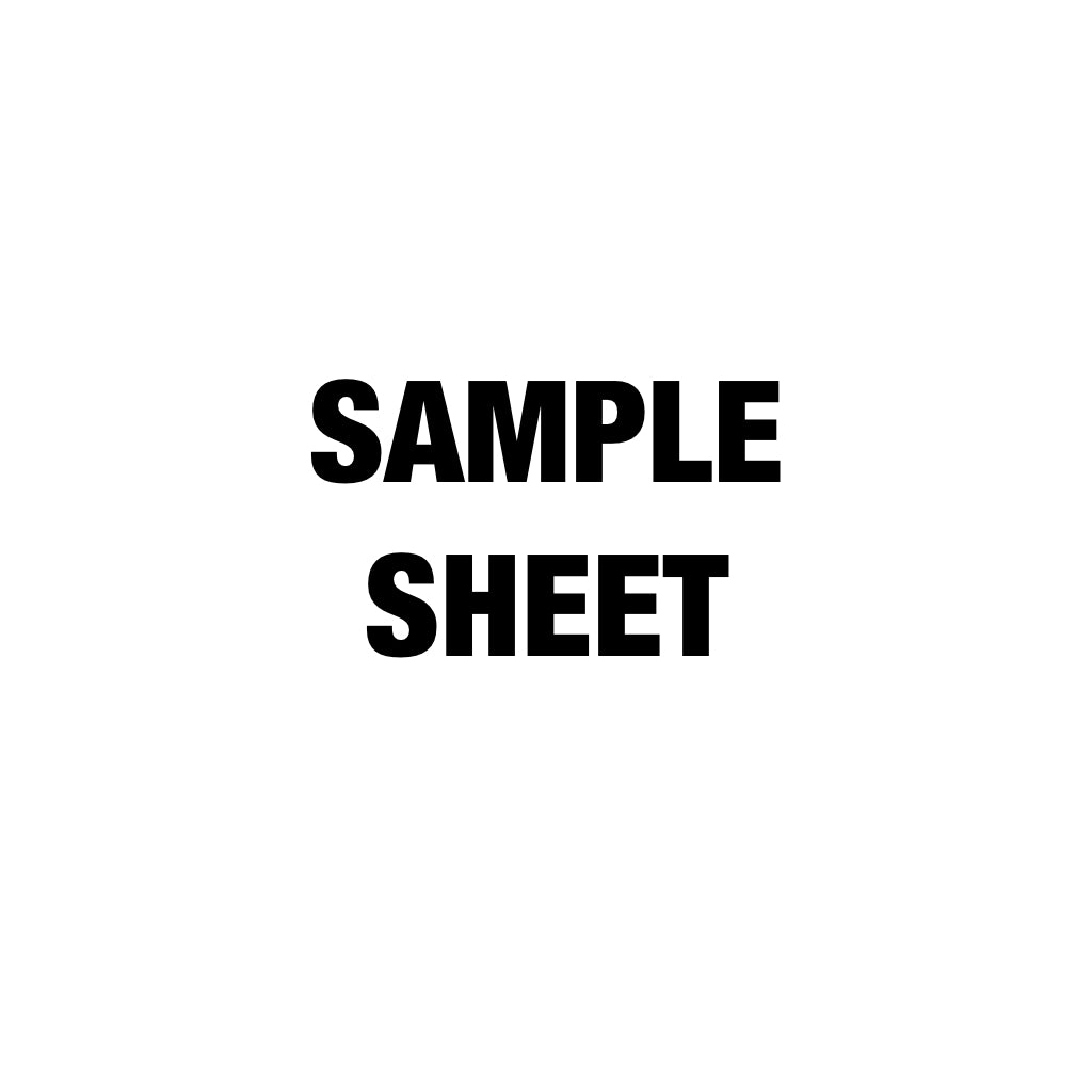 Sample Wallpaper sheet